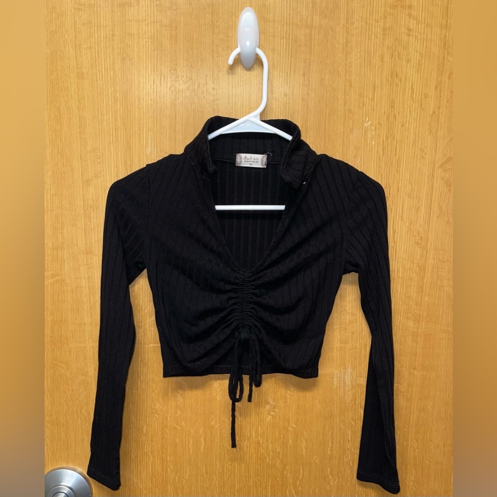 ALTAR’D State Collared Long Sleeve Cropped